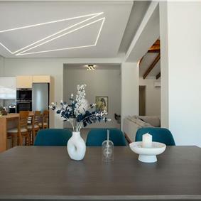 3 bedroom seaside villa with pool & jacuzzi, near Acharavi, sleeps 6